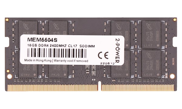 16 Gt DDR4 2400 MHz CL17 SODIMM