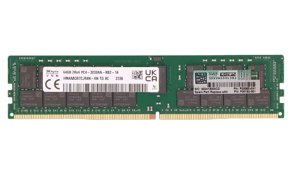 SPS-DIMM 64GB PC4-2933Y-R 4Gx4 Kit