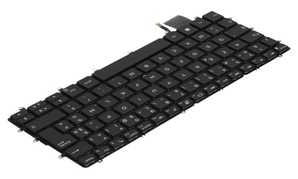 0K2NCP FRENCH Backlit Keyboard BLACK