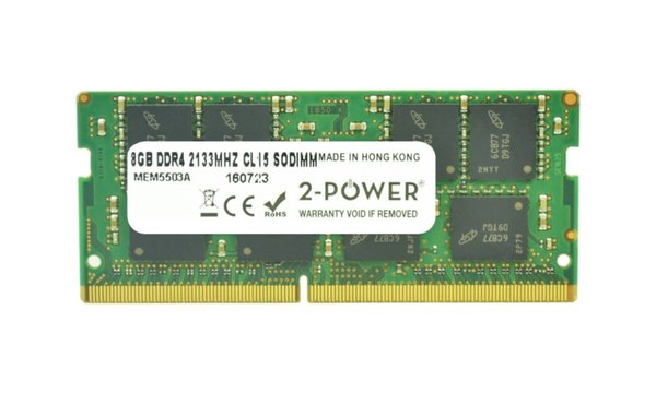 17-x128ng 8 Gt DDR4 2133 MHz CL15 SoDIMM