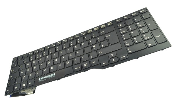 LifeBook A555 Black Keyboard (UK)