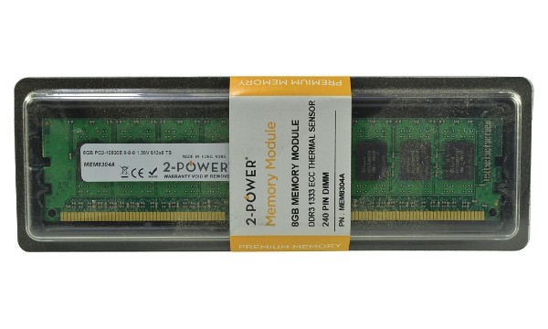 ProLiant ML310e Gen8 v2 8GB DDR3 1333MHz ECC + TS DIMM