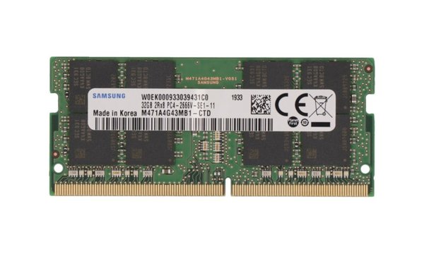 ThinkPad P43s 20RJ 32GB DDR4 2666MHz CL19 SODIMM