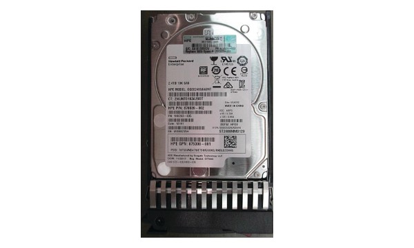 P00441-001 SPS-DRV HDD 2.4TB 12G 10K SFF SAS 512e