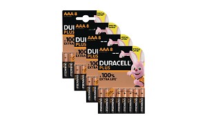 Duracell Plus 32x AAA erikoistarjouspaketti