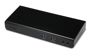 PA3156U-2PRP USB 3.0 kahden näytön telakointiasema