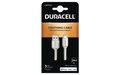 Duracell 2m USB-A ja Lightning-kaapeli